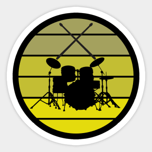 drums gift Sticker